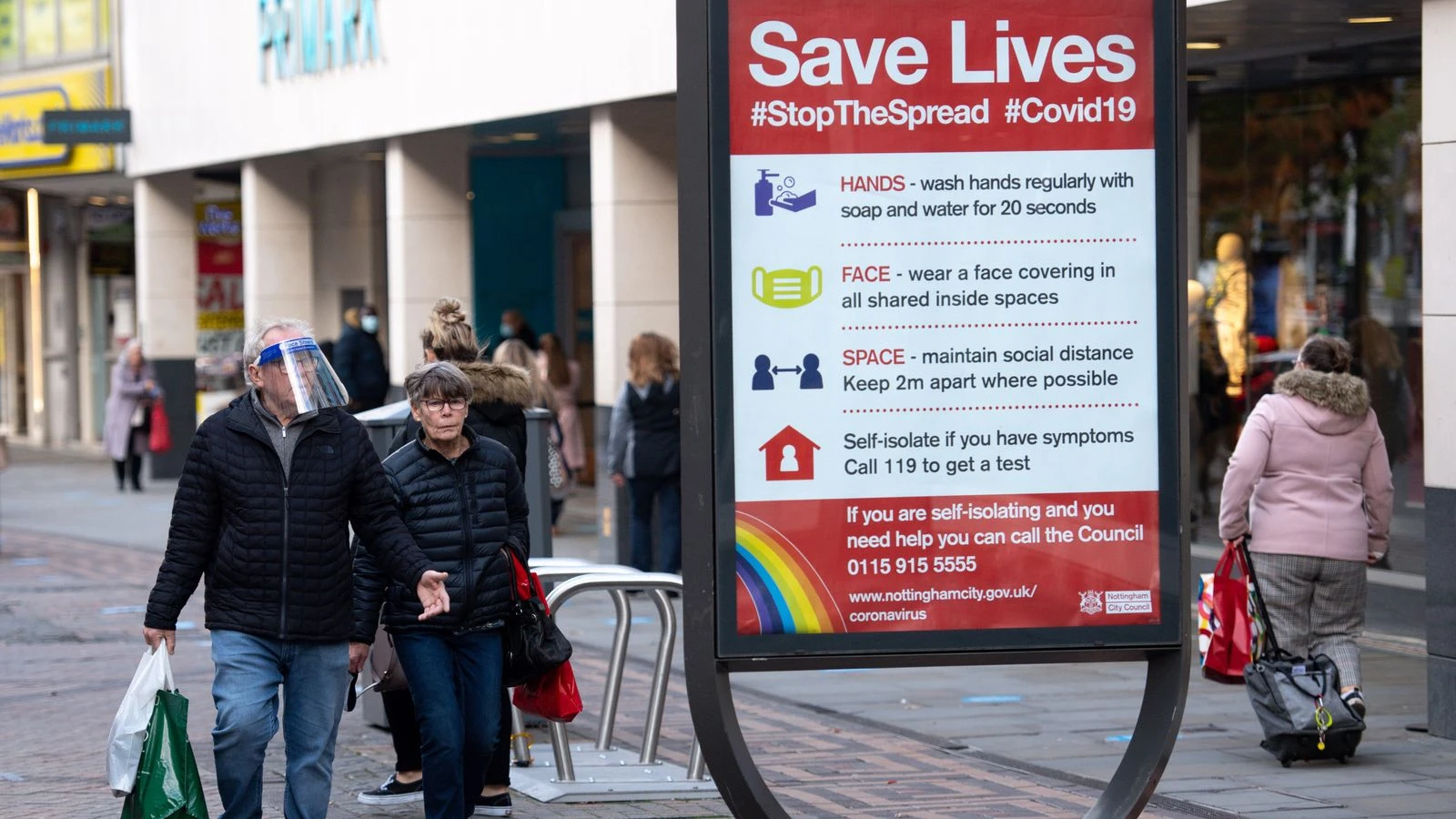 UK daily cases and deaths remain steady, official figures show