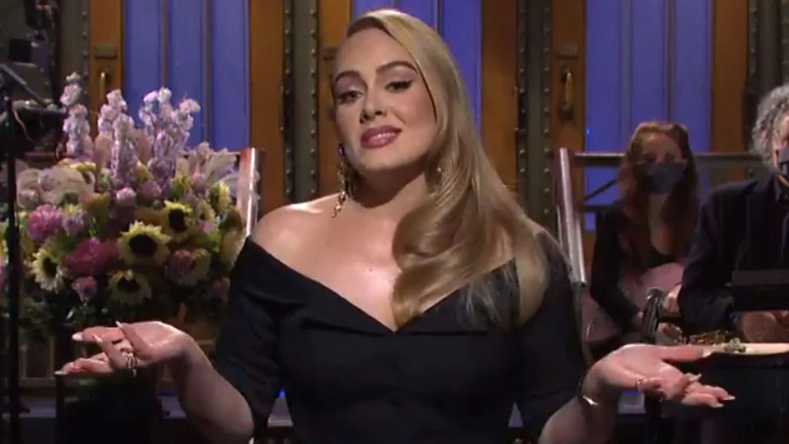 'I could only bring half of me': Adele jokes about weight loss as she hosts Saturday Night Live