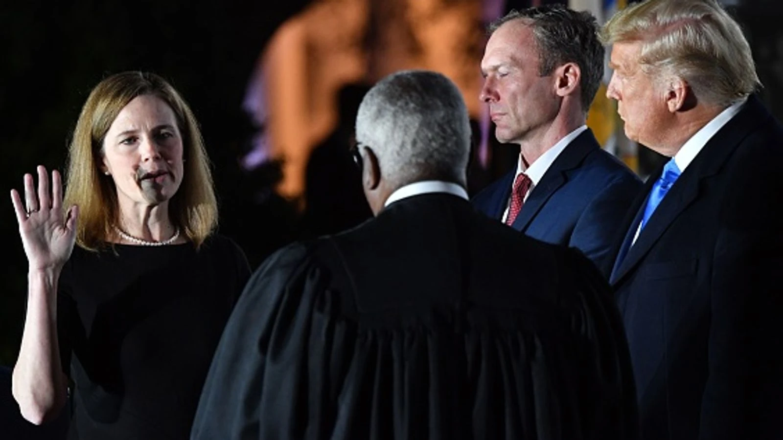 Amy Coney Barrett takes Supreme Court oath