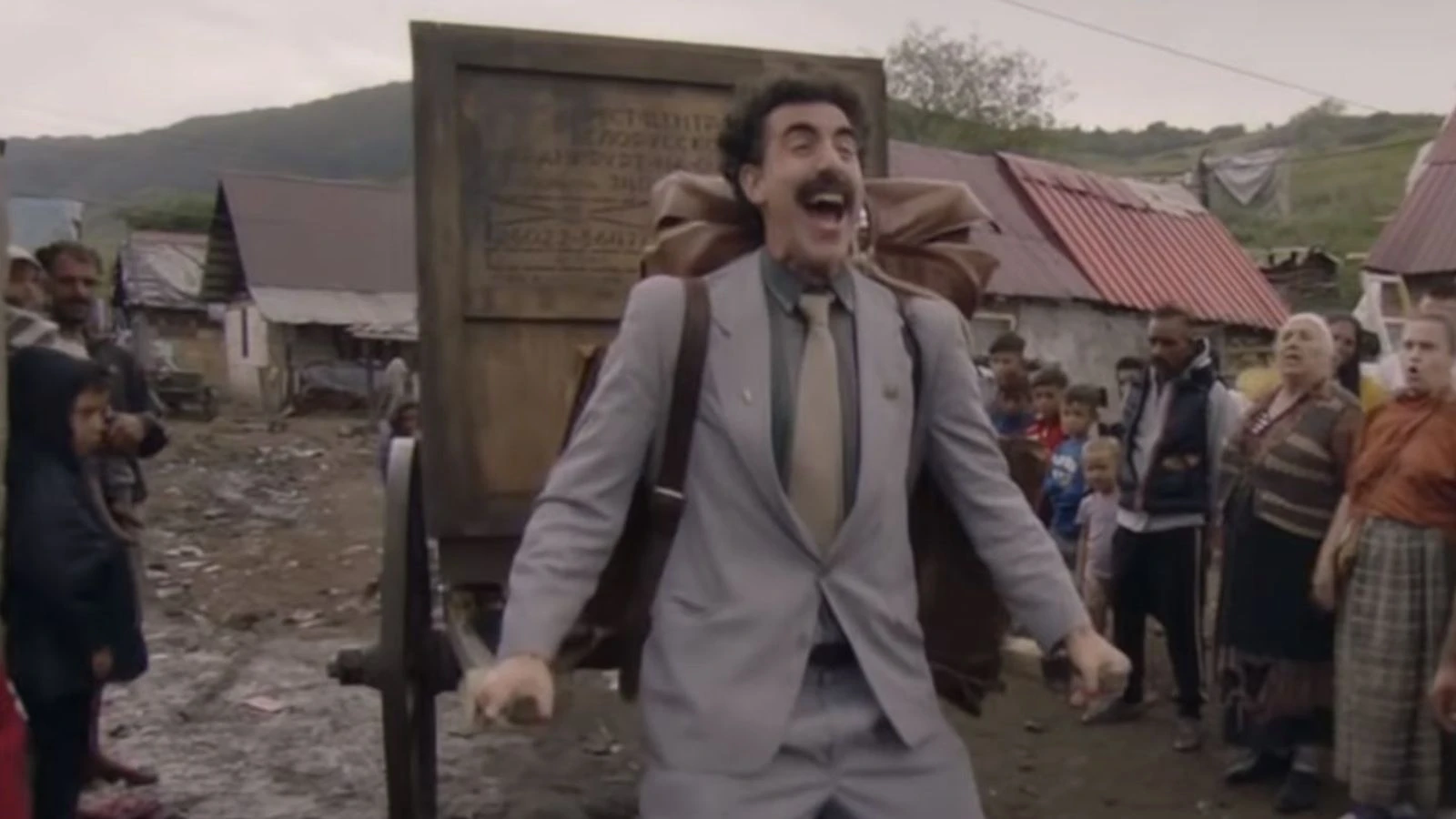 Trump calls Sacha Baron Cohen a 'creep' after new Borat film embarrasses the president's lawyer