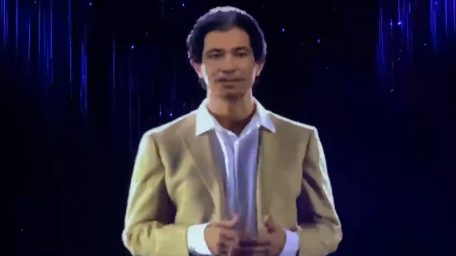'Surprise from heaven': Kanye buys Kim hologram of her late father Robert Kardashian