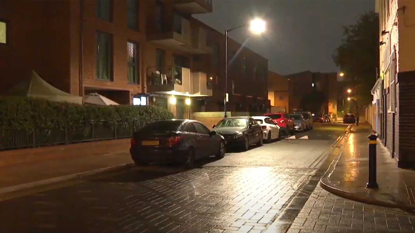 Man, 25, charged after collision with police car left four officers injured