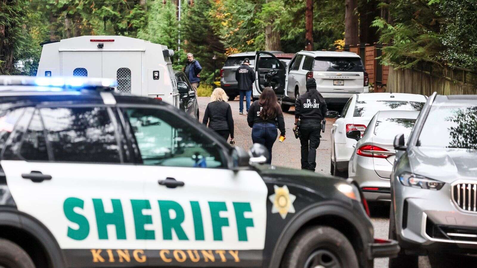 Girl, 11, survived shooting by 'playing dead' as brother, 15, accused of killing five family members