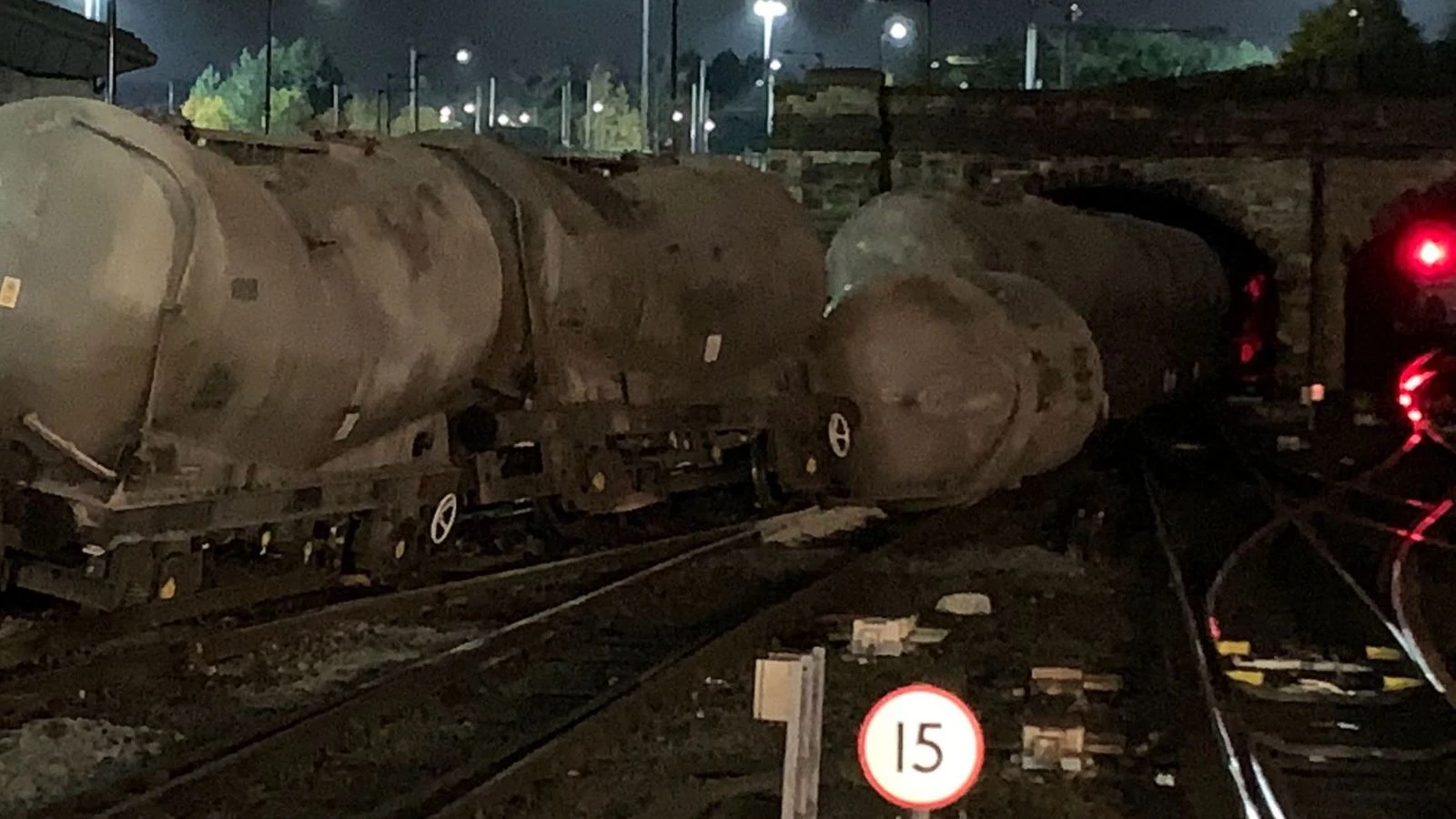 All lines through Sheffield blocked as freight train derails