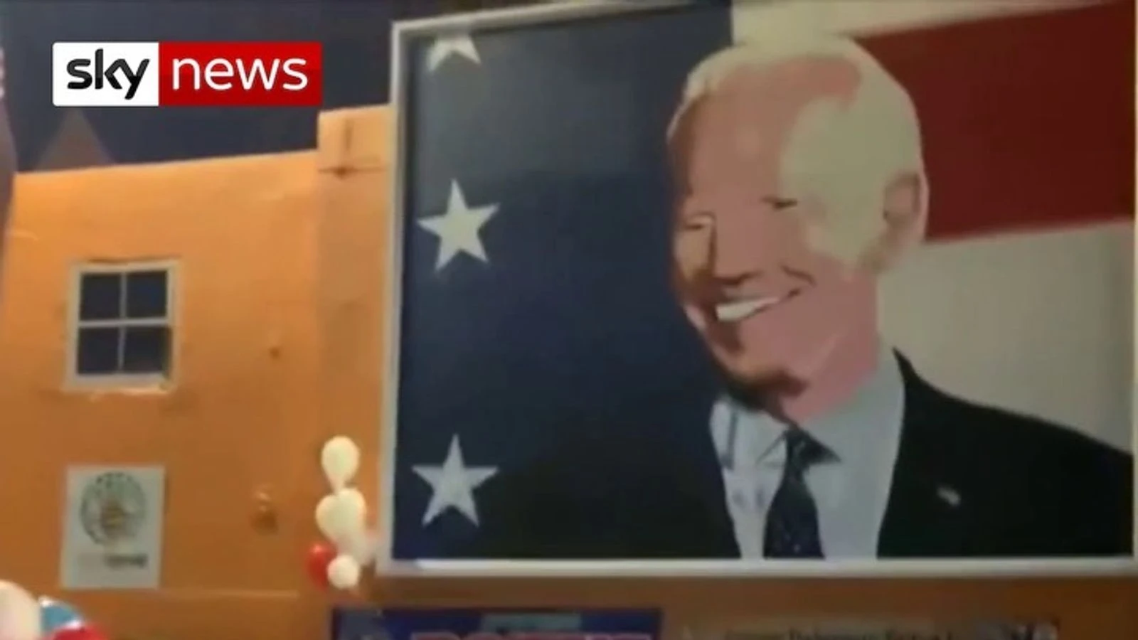 Celebrations in Biden's ancestral Irish home