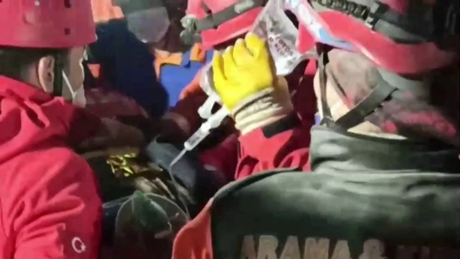 Man rescued from rubble 34 hours after quake