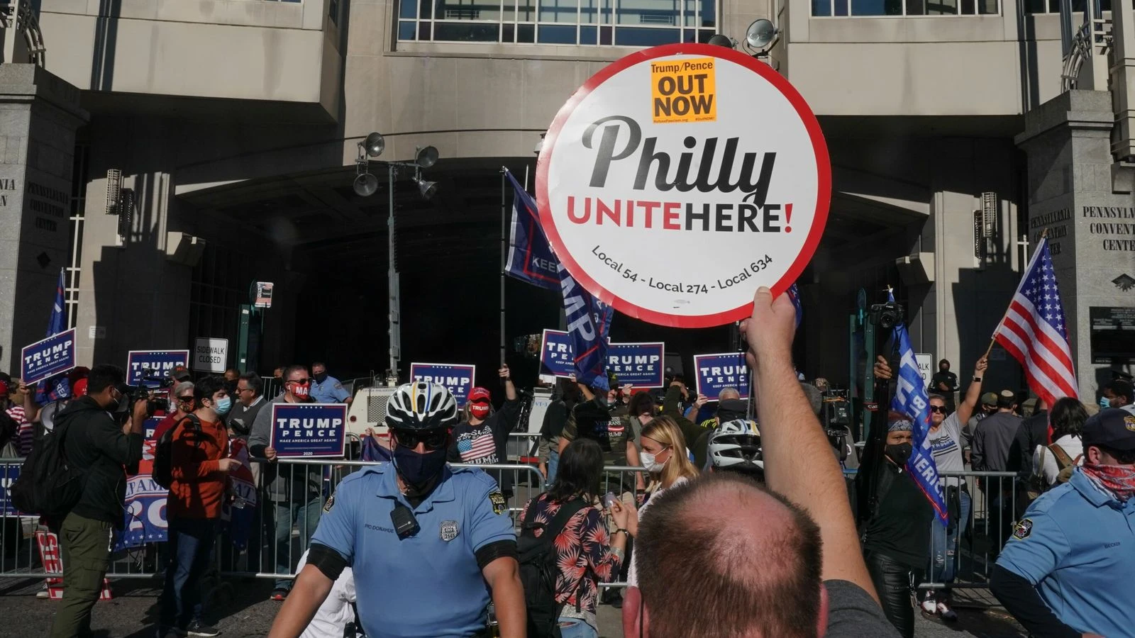 Philadelphia is a microcosm of a divided America