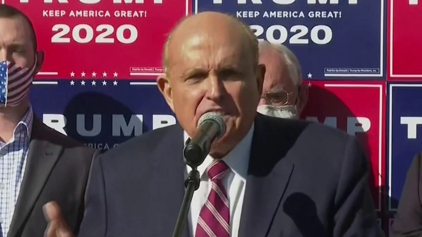 Trump lawyer Giuliani disputes results