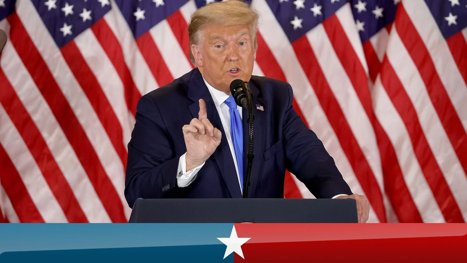 Trump team insists he's 'alive and kicking' as he calls for knife-edge counts to cease