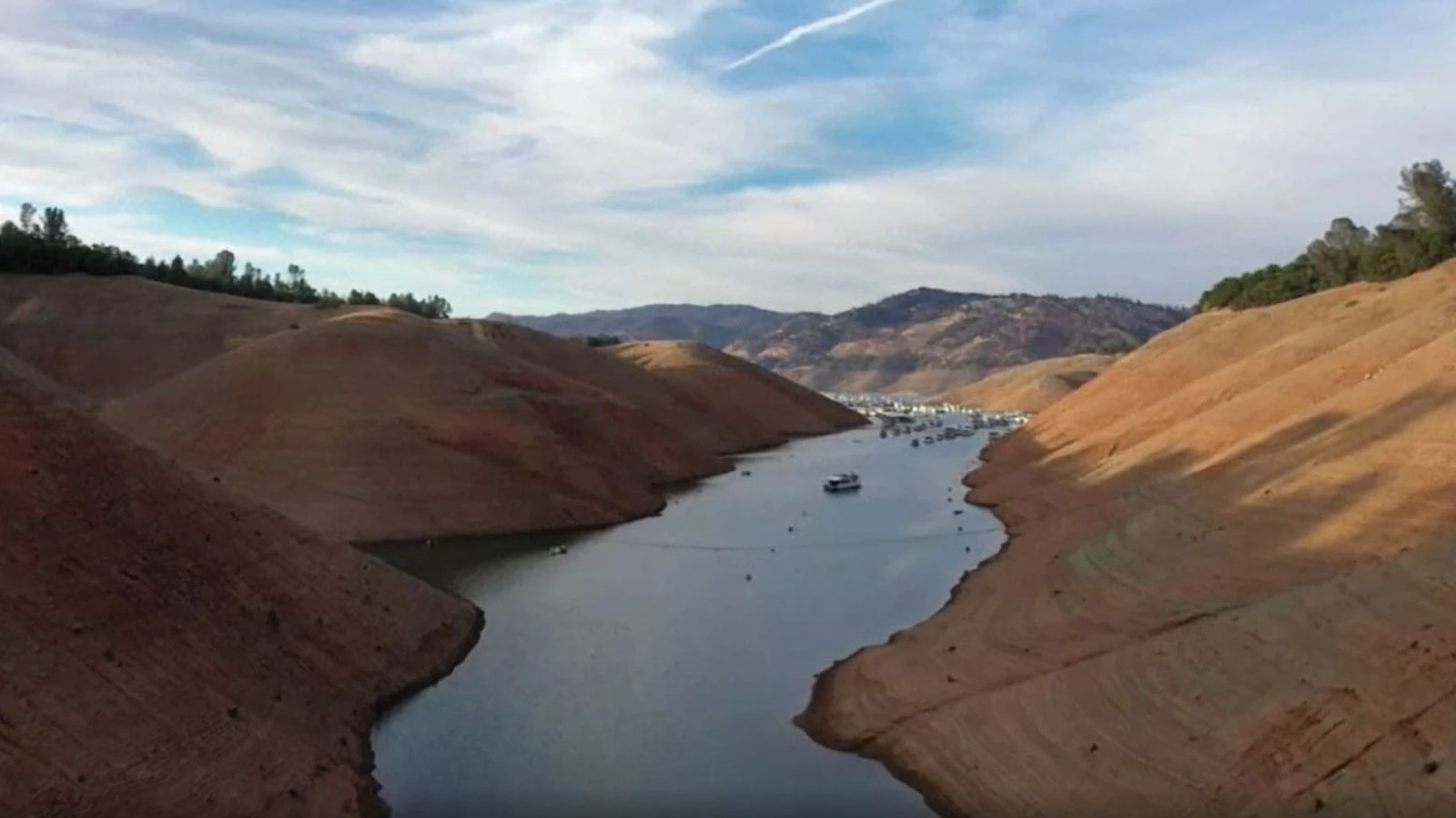 California's second largest reservoir at 35%