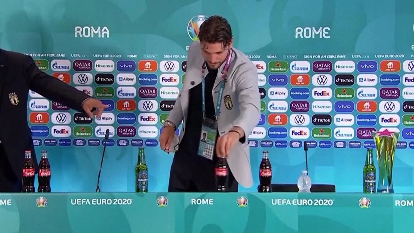 Locatelli latest footballer to move branded drink