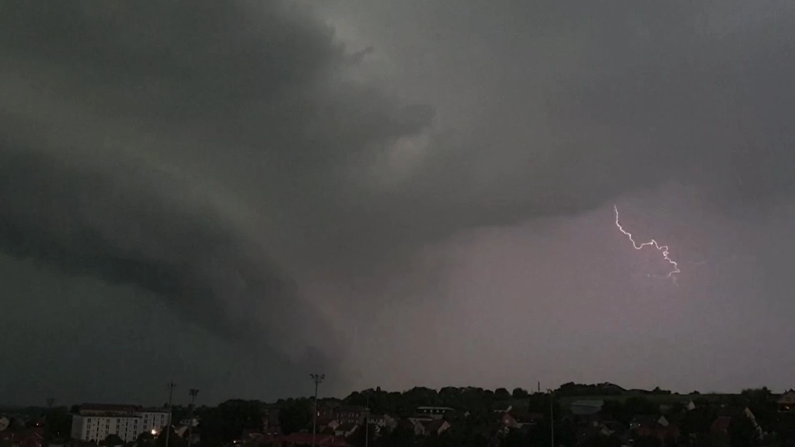 France's 'darkest day' with supercell storm