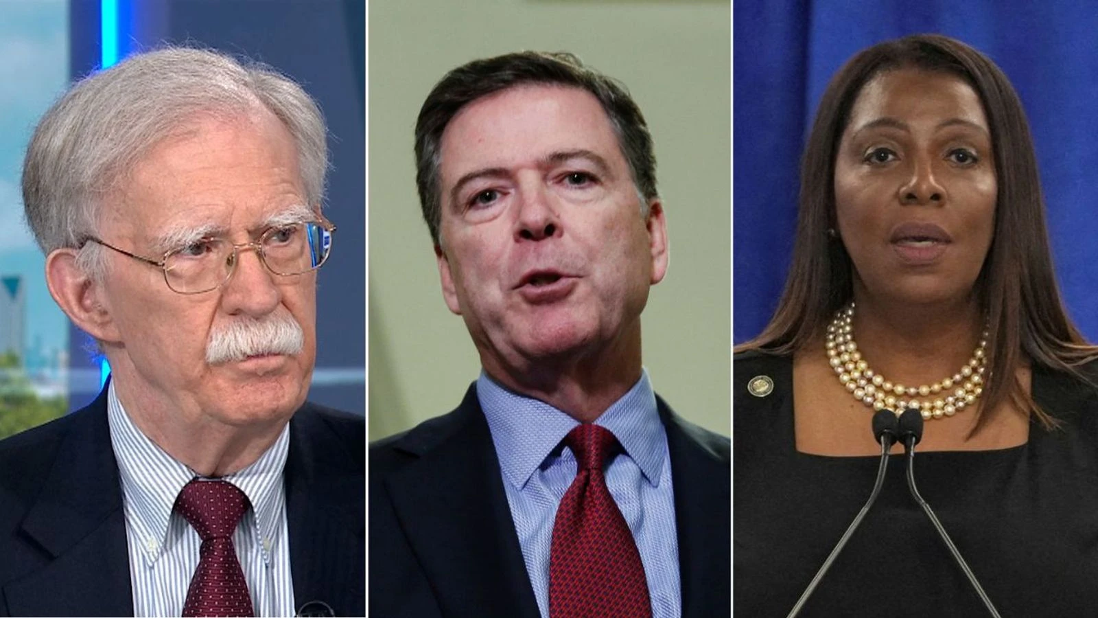 Who are the Trump critics facing decades behind bars after being indicted?