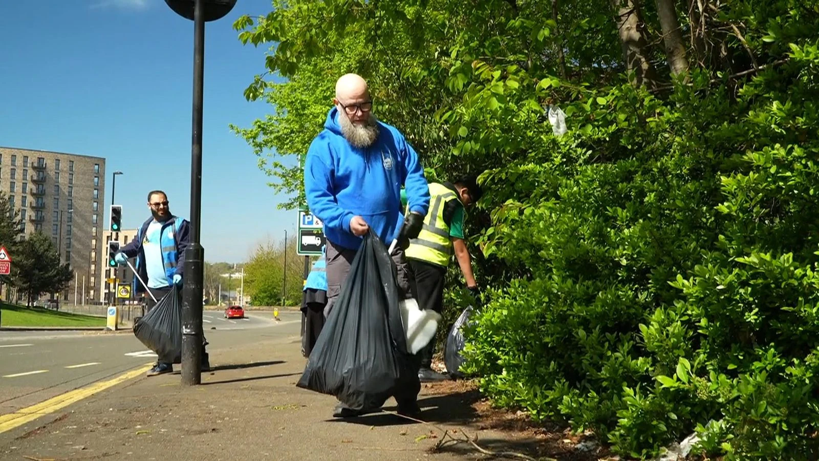 The residents trying to avoid 'drowning in rubbish'