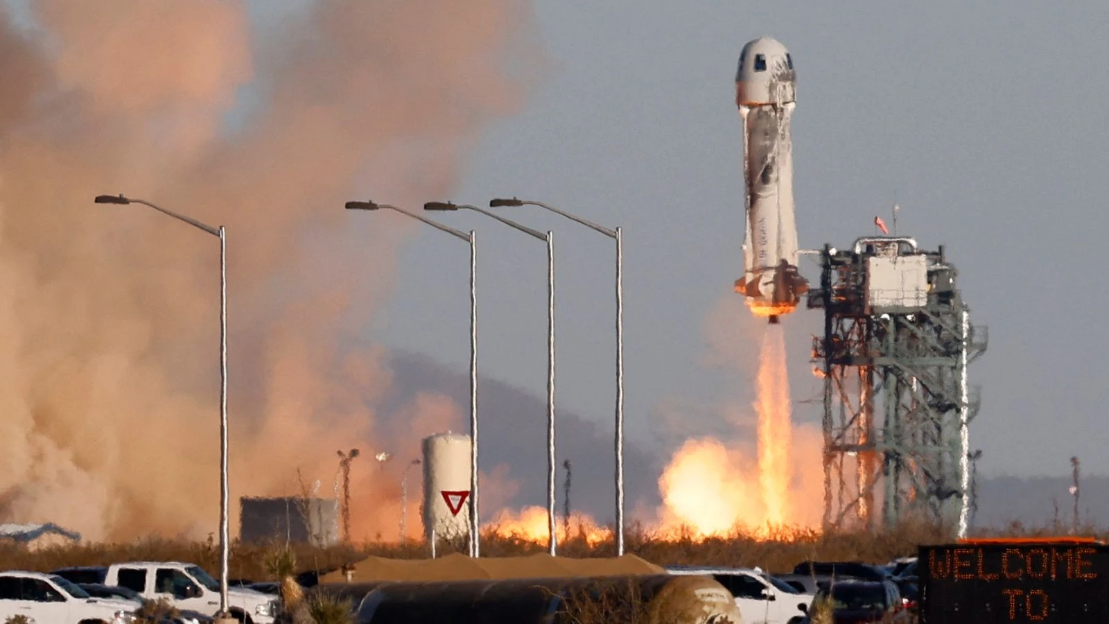 Katy Perry to blast into space on Blue Origin rocket flight with all-female crew
