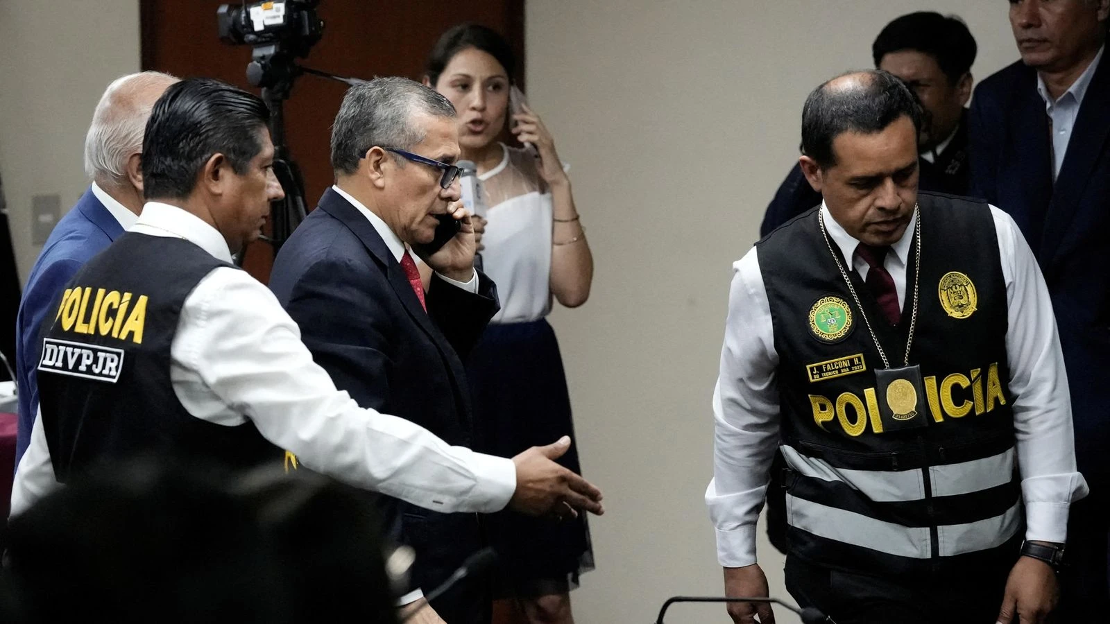 Peru's former president jailed for 15 years over money laundering - as his wife is granted asylum