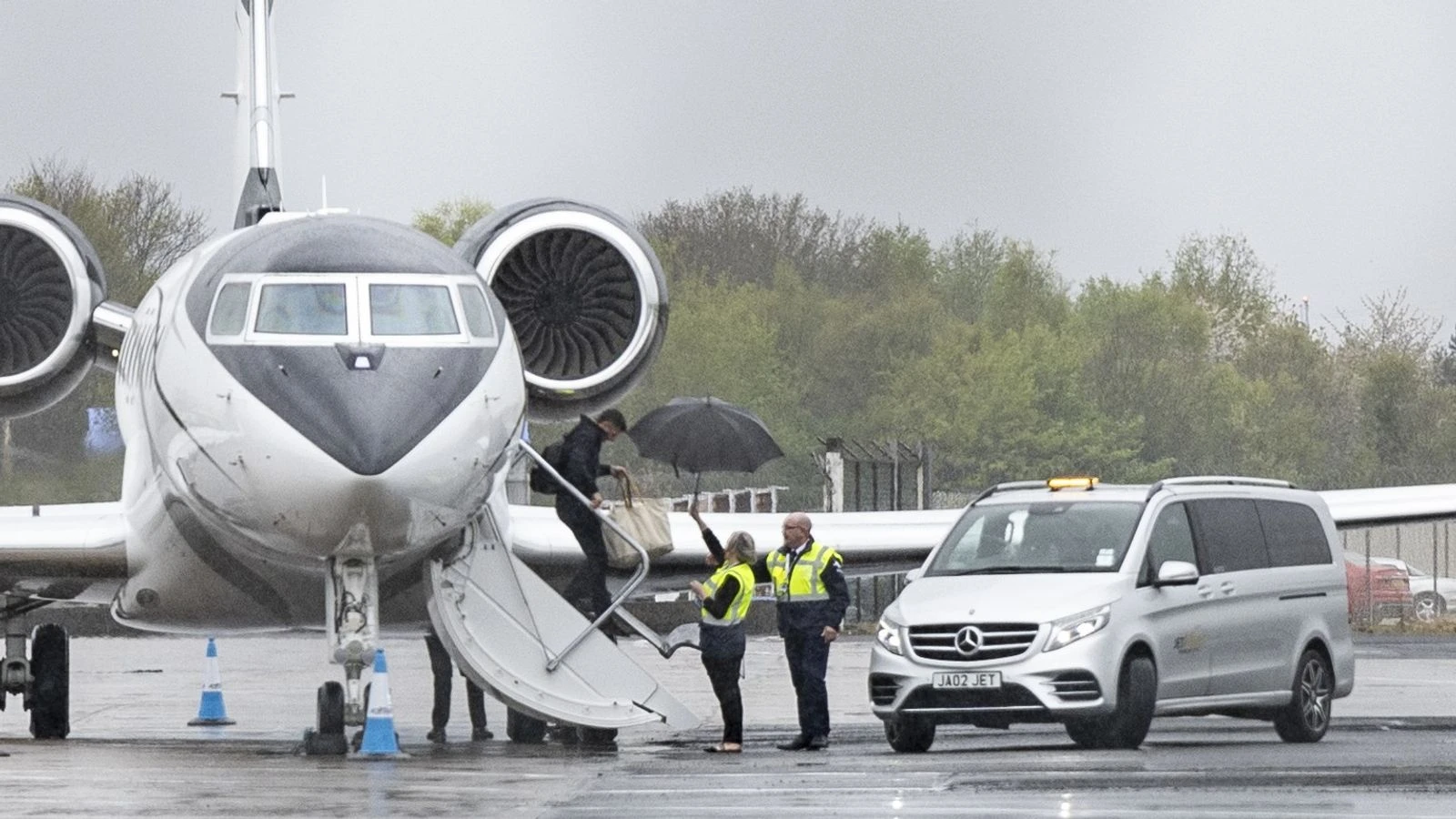 Rory McIlroy arrives back in Belfast after Masters victory