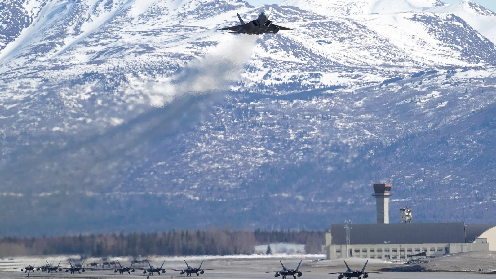 The snowy remote base where Trump will host Putin for talks