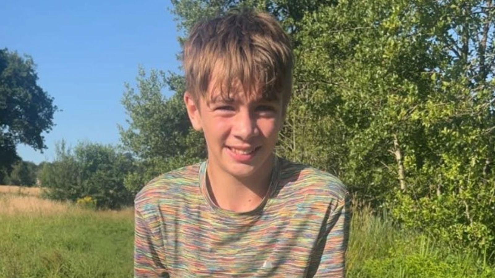 Pictured: 12-year-old boy who died after incident at Cheshire playground