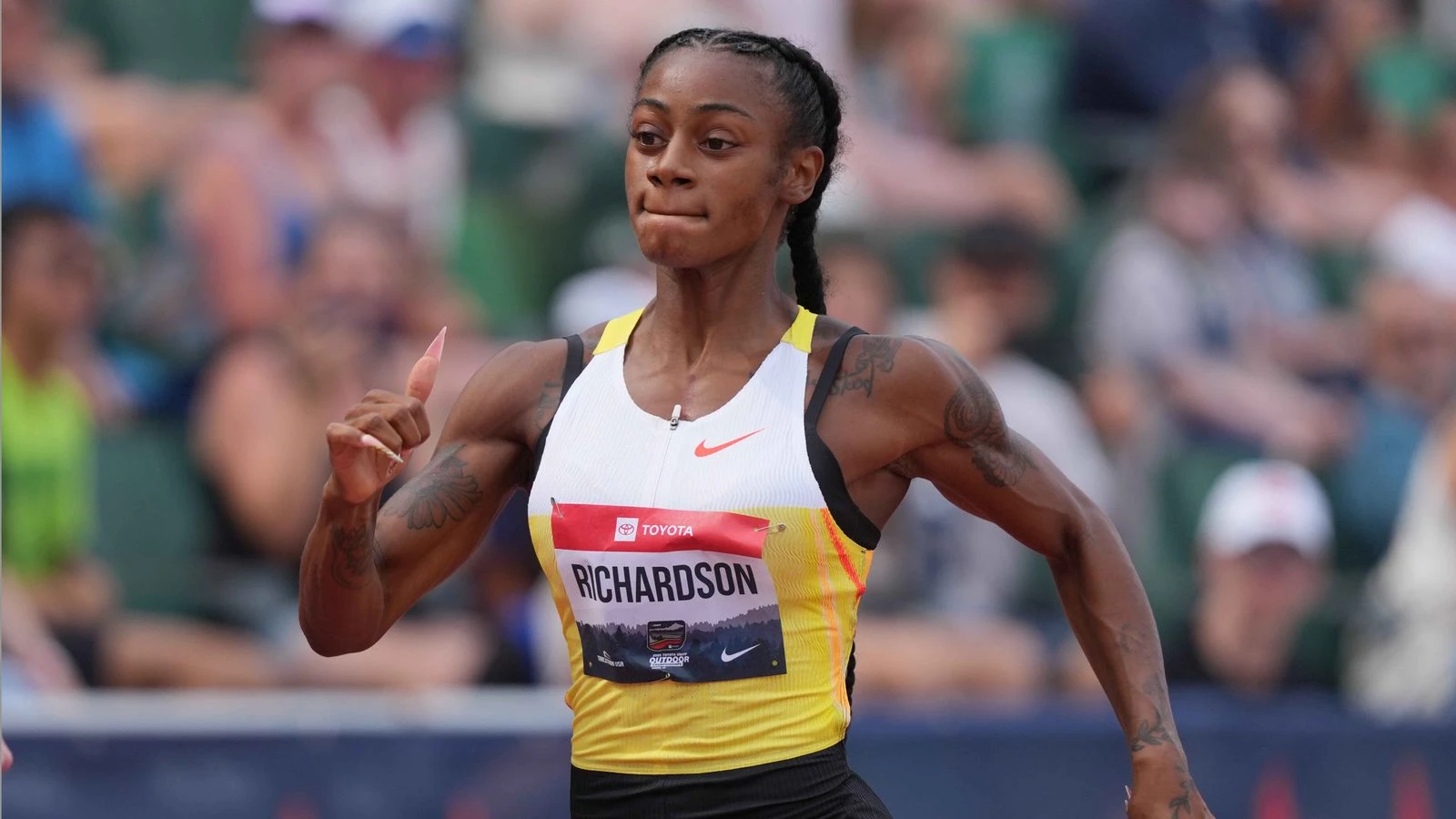 World champion sprinter arrested for allegedly assaulting boyfriend