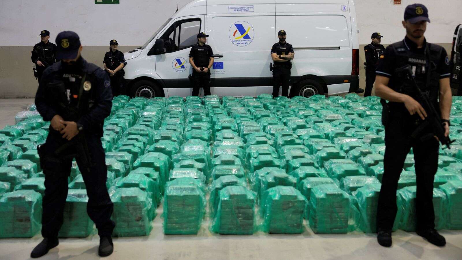 Spain seizes 13 tonnes of cocaine worth £659m in biggest drug raid in its history