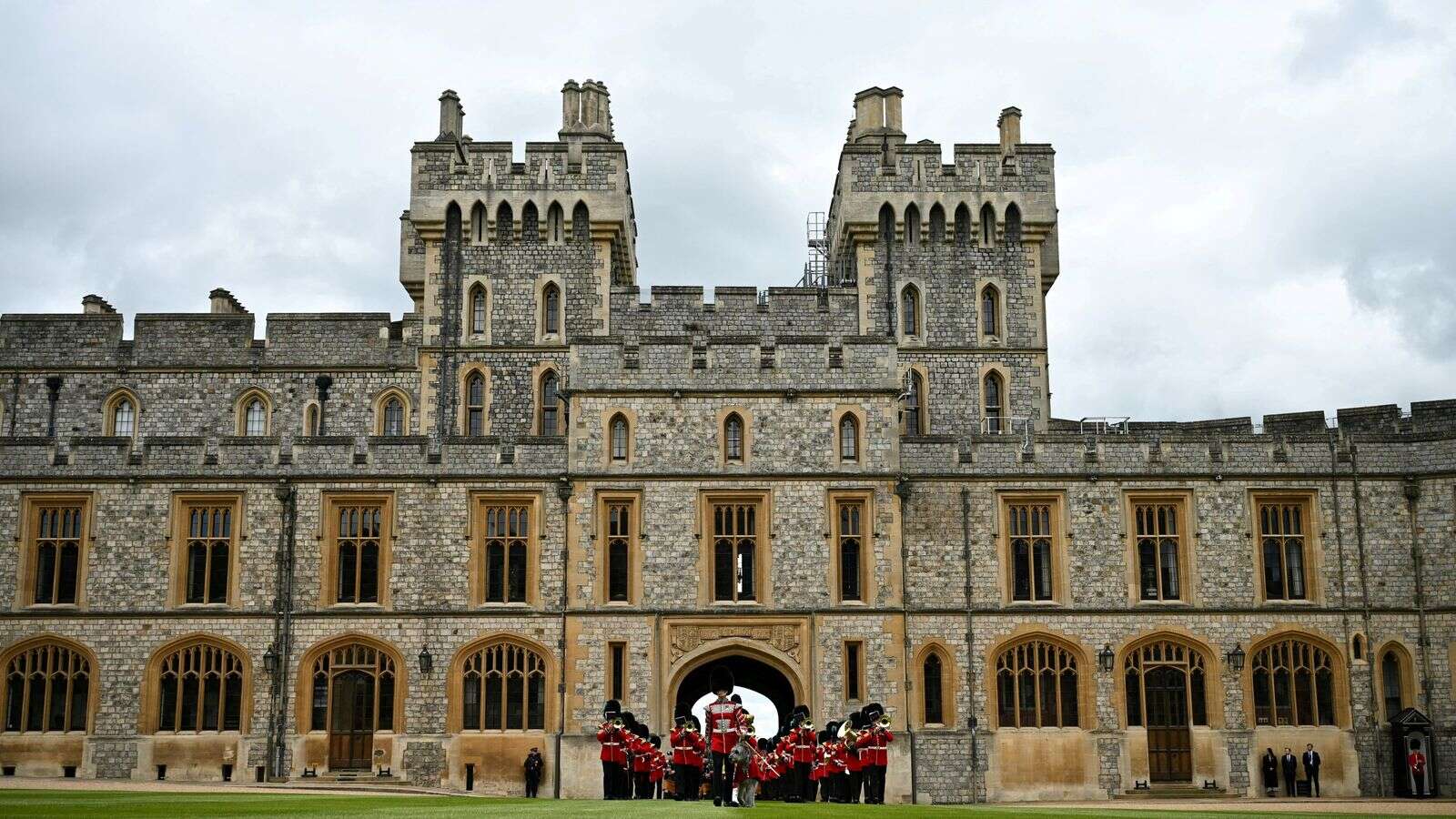 Masked burglars 'raid' Windsor Castle grounds 'while William, Kate and children slept at home on estate'