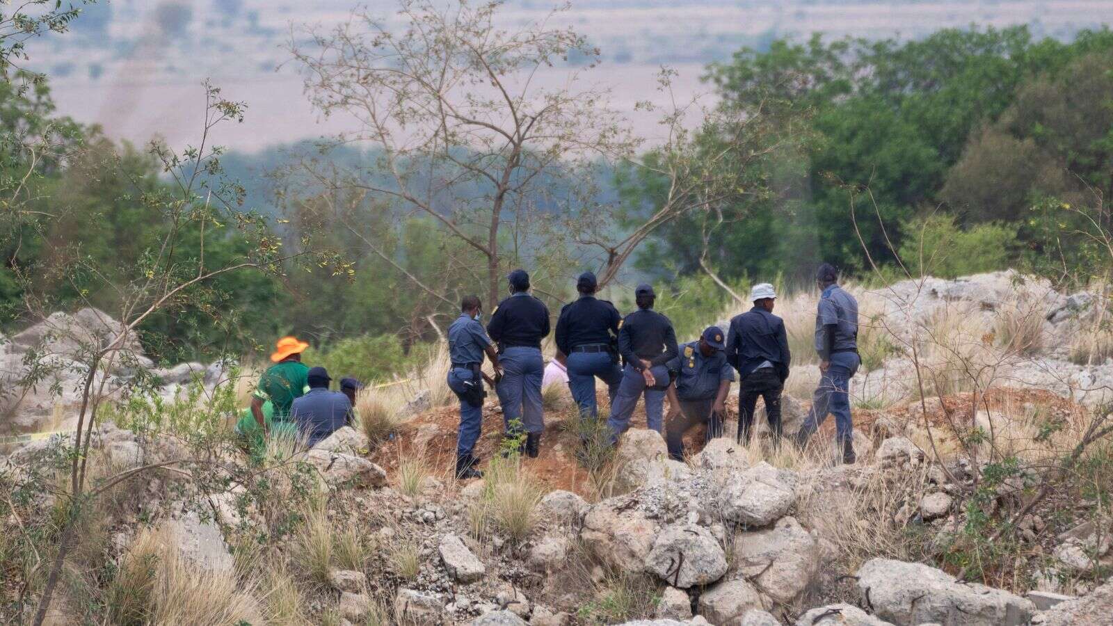 Body pulled from mine after police cut off supplies to flush out thousands of illegal miners