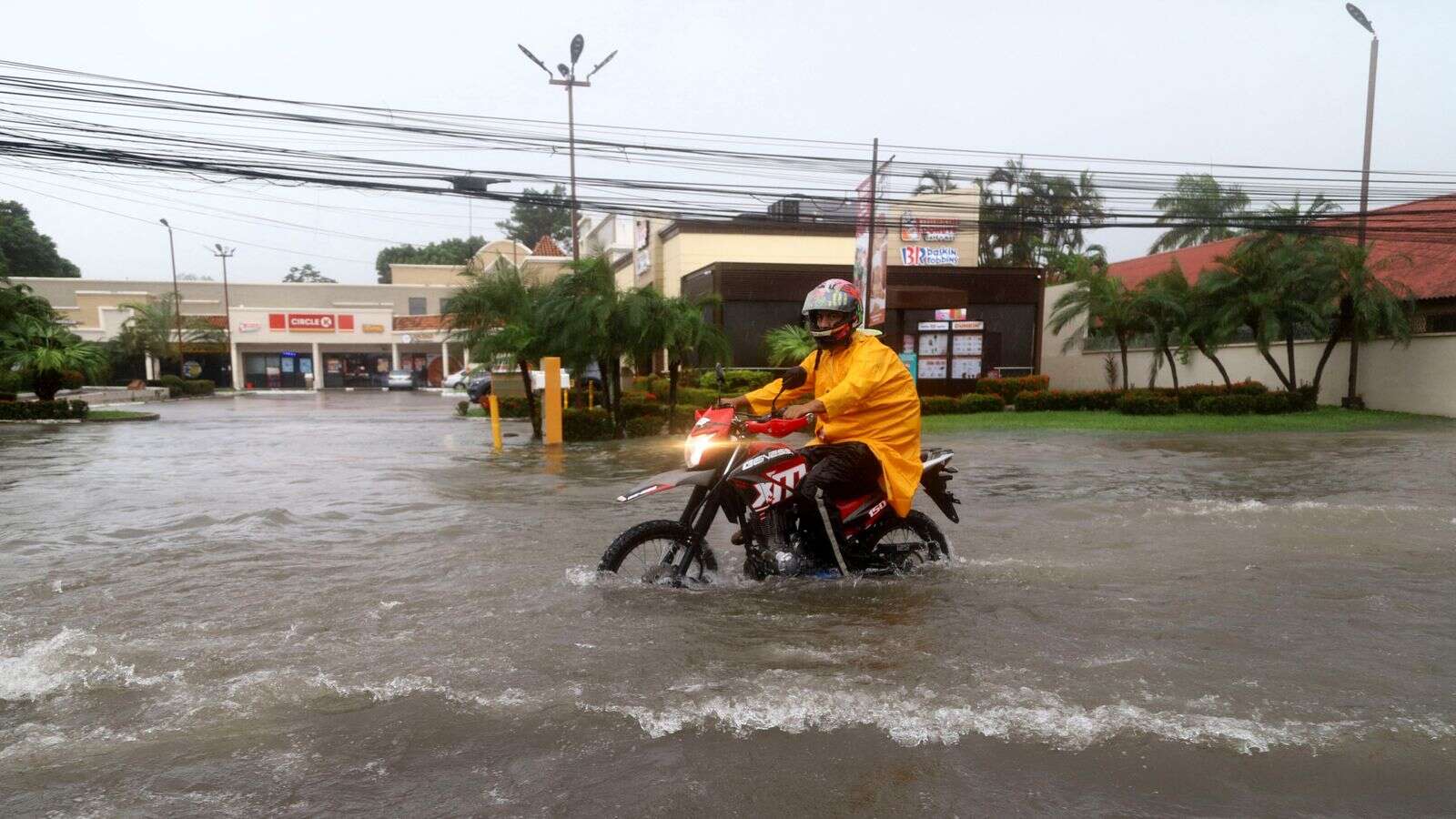 'Threat to life' from tropical storm as widespread flooding hits Honduras