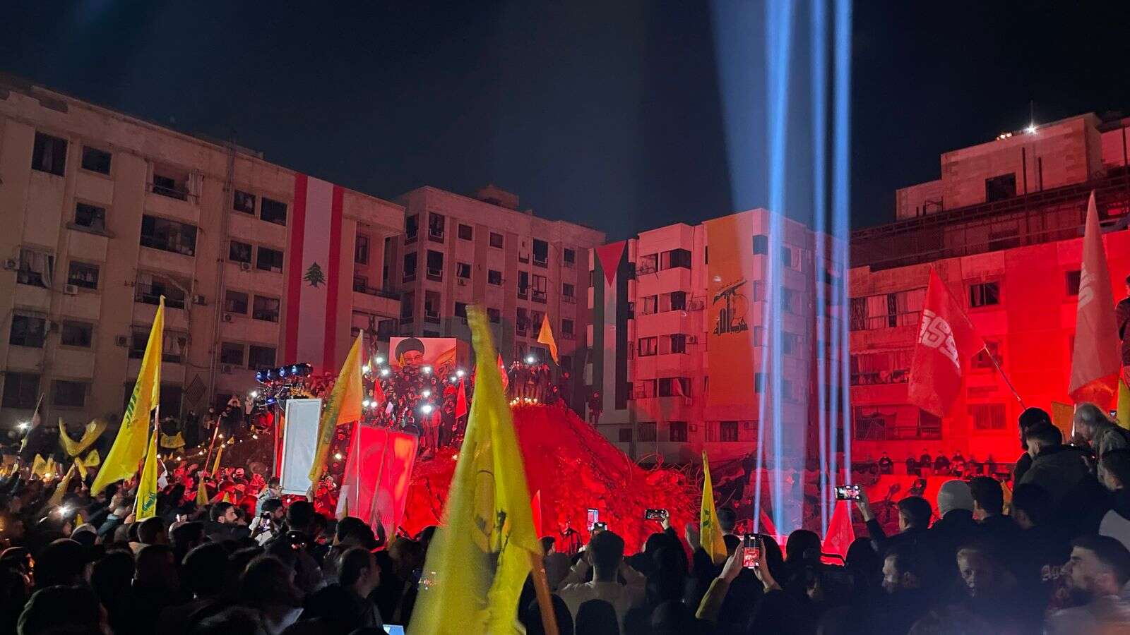 Defiance or defeat? Thousands visit shrine for killed Hezbollah leader Hassan Nasrallah