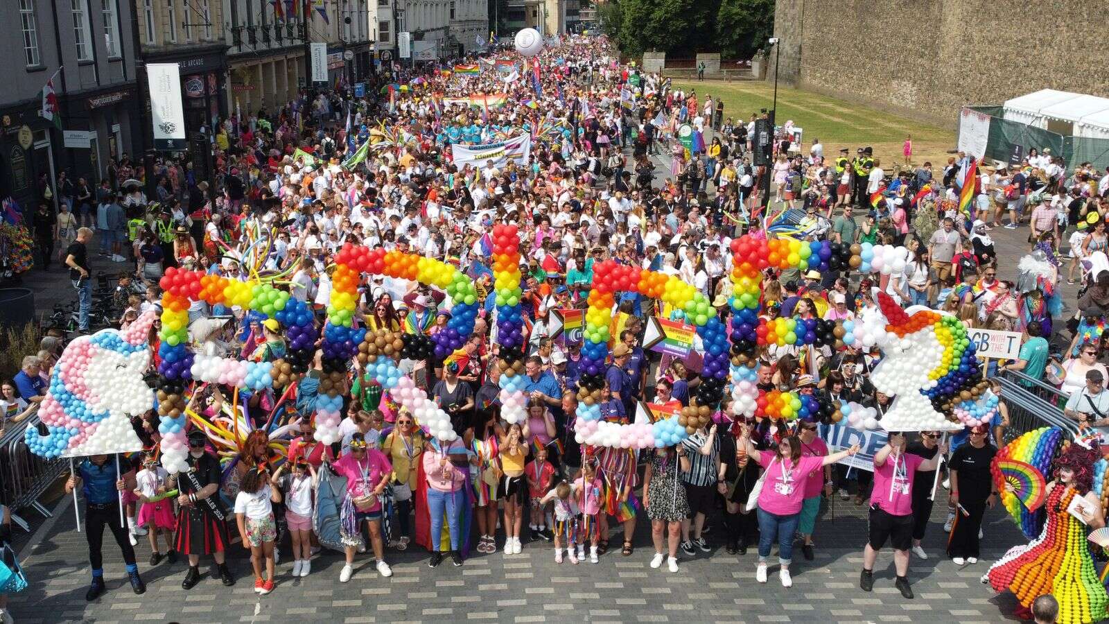 'A way to go' to achieve LGBTQ+ equality in Wales as Pride Cymru celebrates 25 years