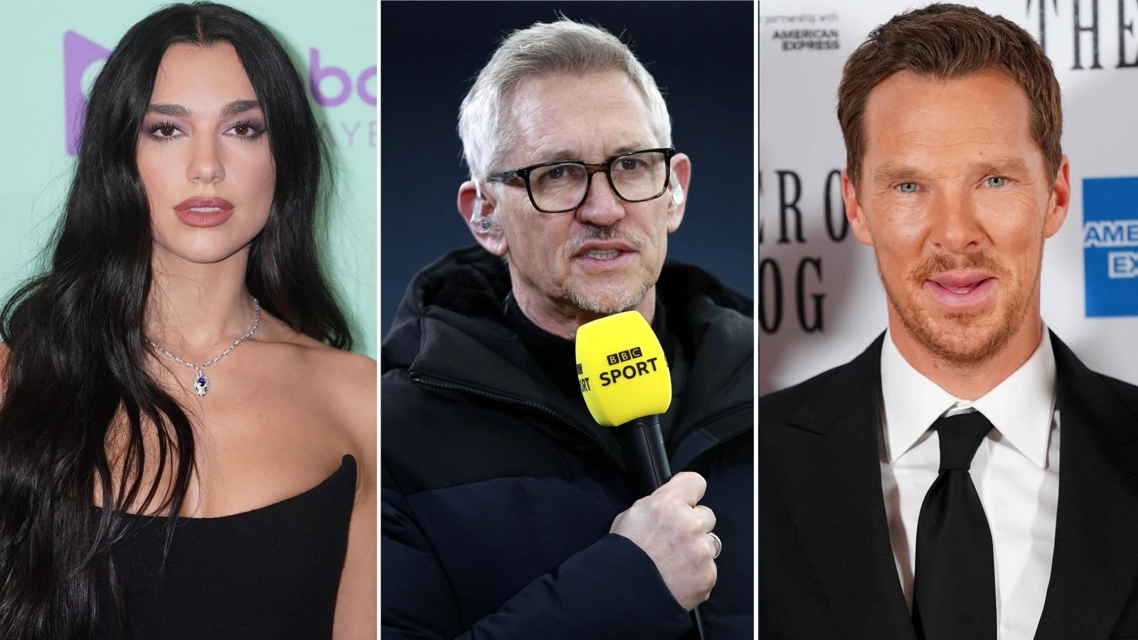 Dua Lipa, Gary Lineker, and Benedict Cumberbatch join figures urging PM to 'end UK complicity' in Gaza