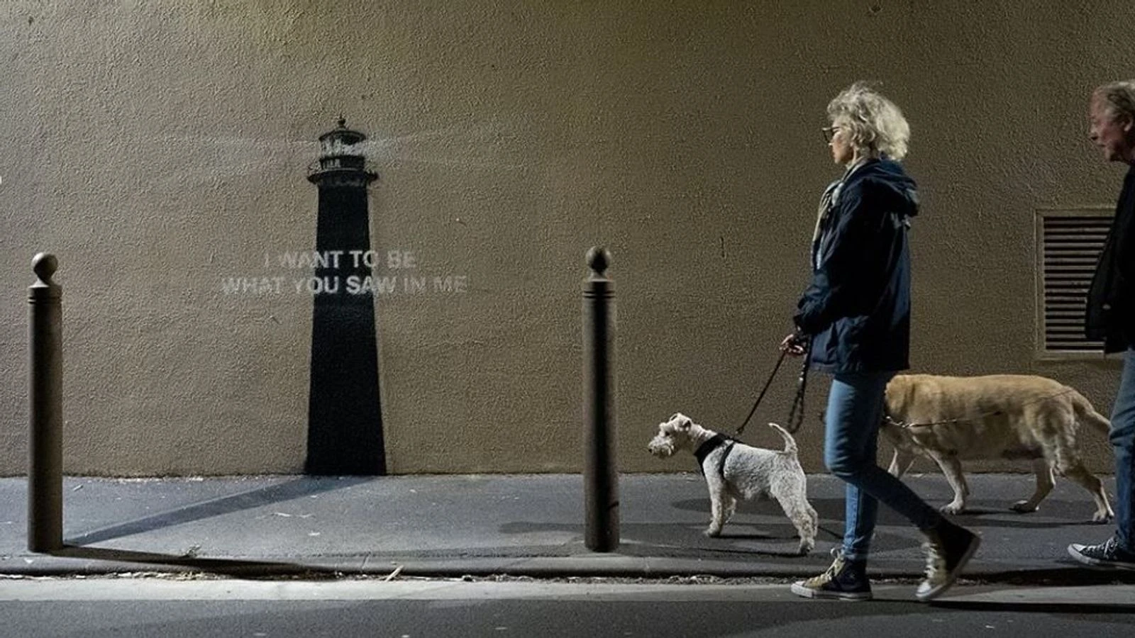 Banksy shares image of latest street art - as people speculate over its location