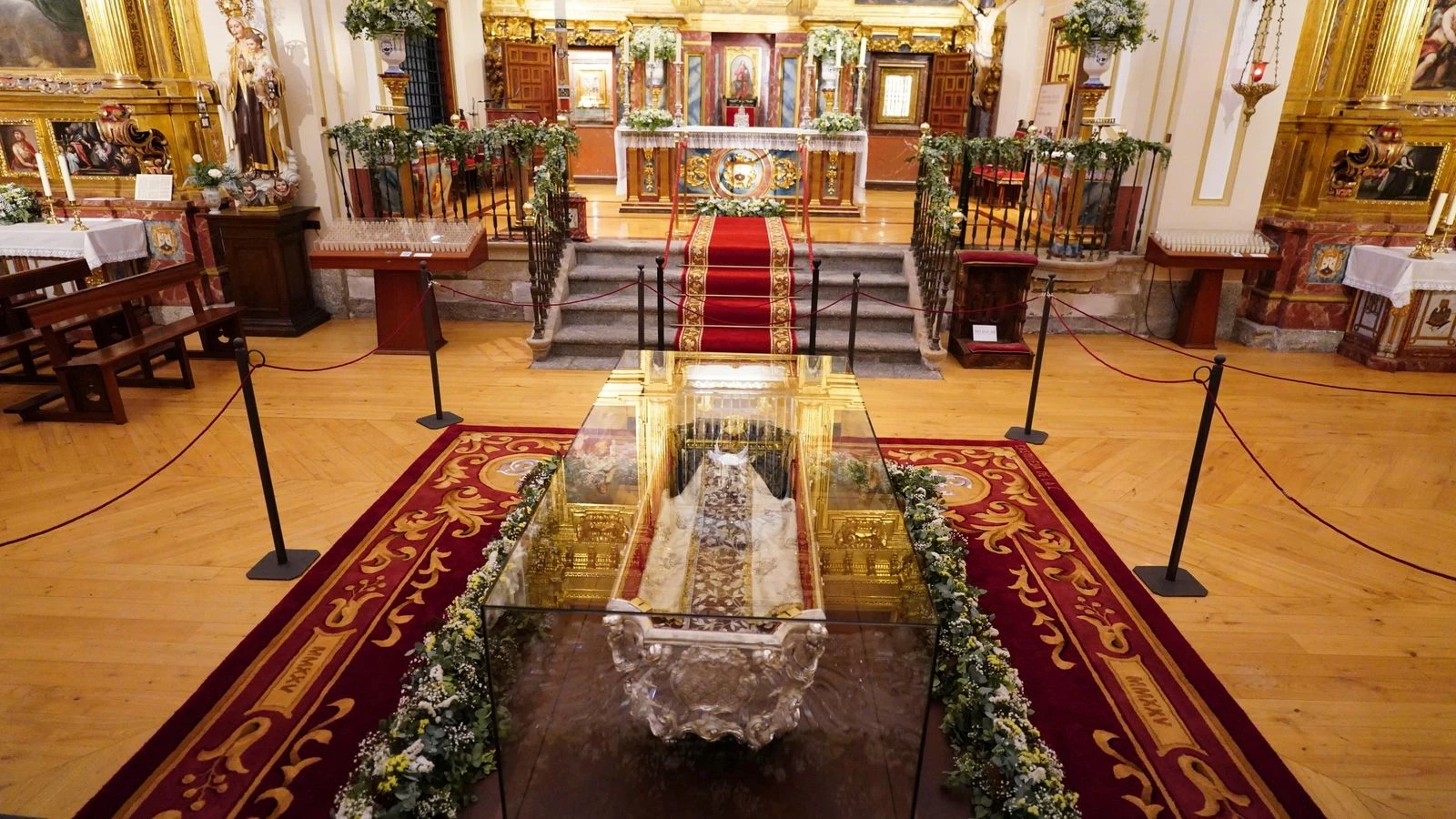 Display of saint's remains draws huge crowds - but bishop says it 'encourages morbid curiosity'