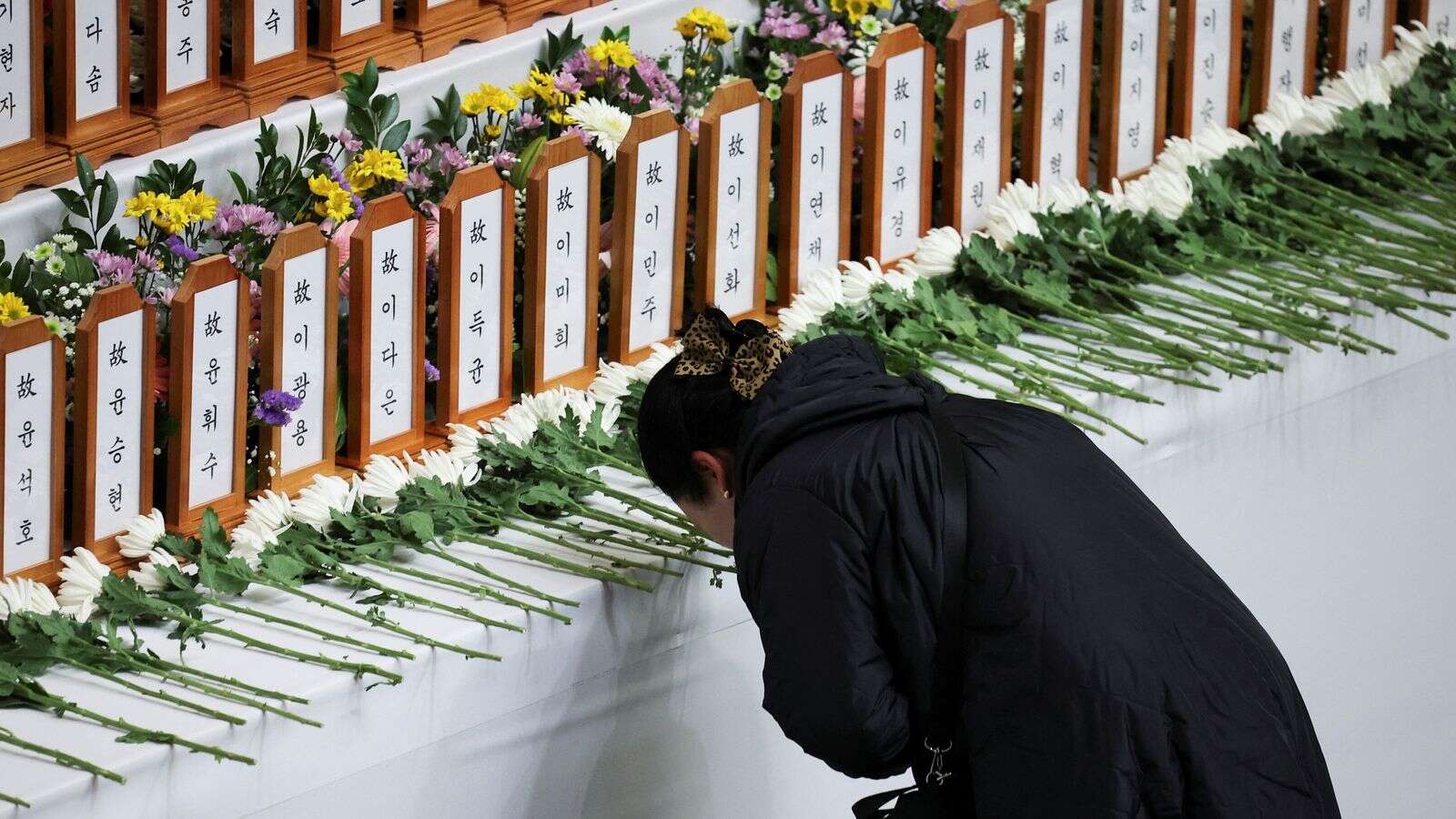 Stillness and shock after South Korea's plane tragedy - but families' frustration is boiling over