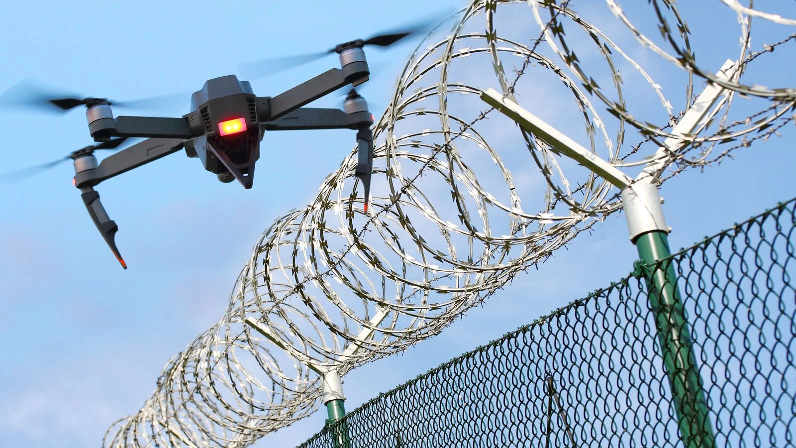 Drones are sending 'overwhelming amounts' of drugs into prisons - and could help inmates escape, report warns