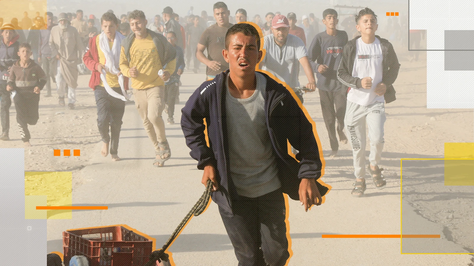 Deadly crush at Gaza aid site after new system implemented
