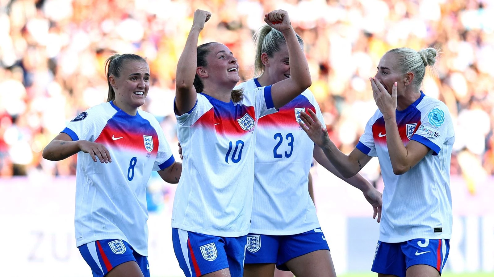Watch England-Sweden preview as Lionesses train ahead of Euros quarter-final