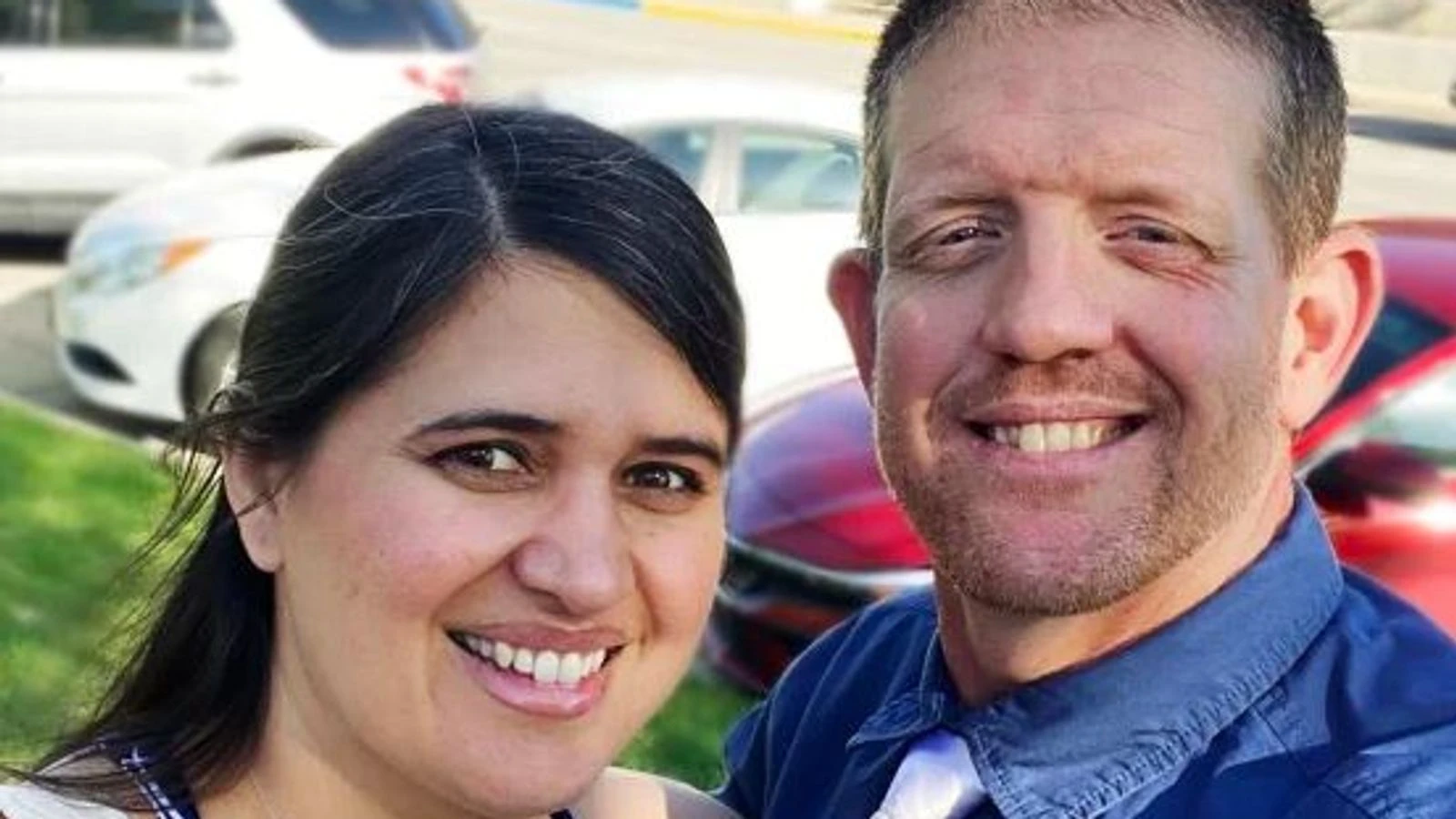 Manhunt after couple hiking with their children killed in park