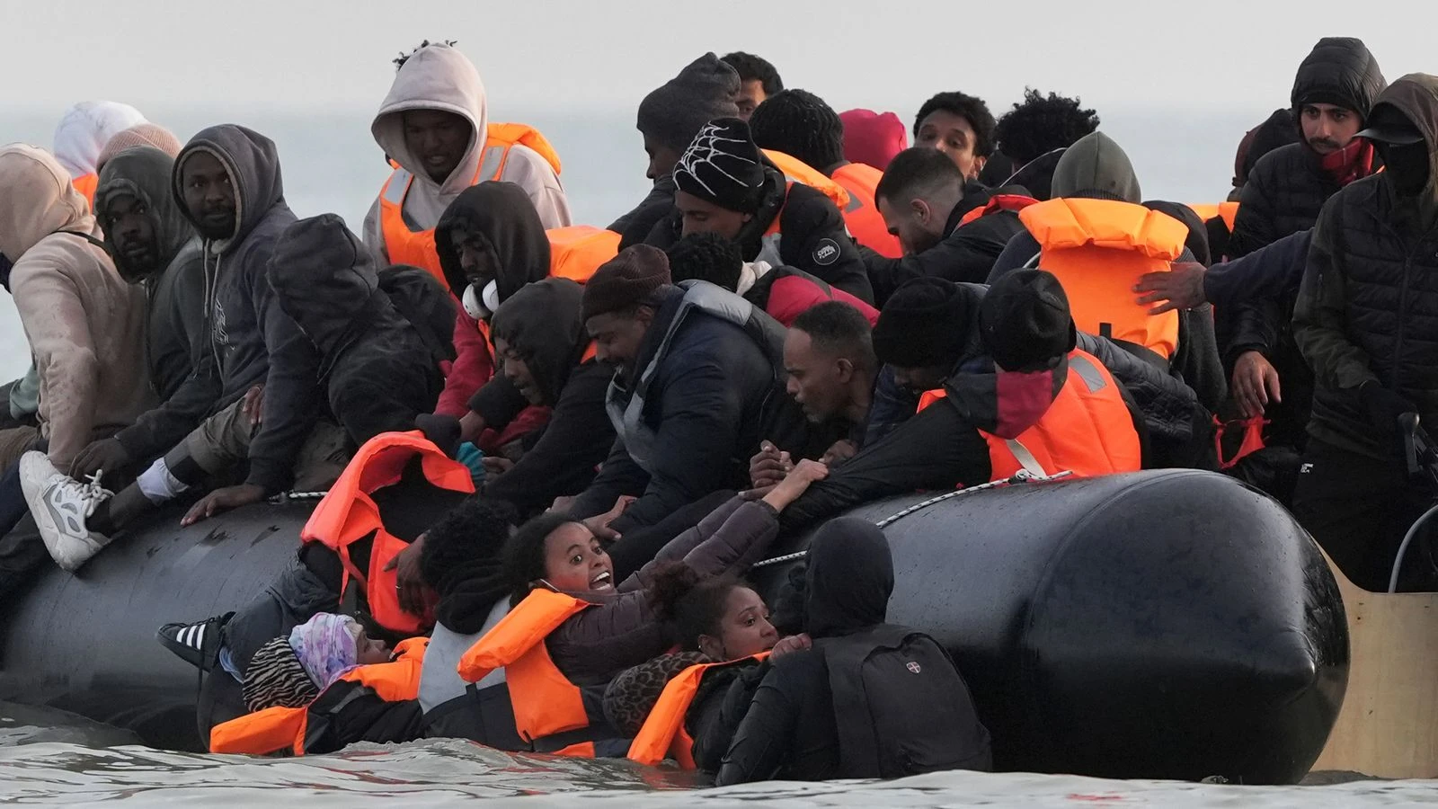 Britain has 'lost control' of its borders, defence secretary tells Sky News