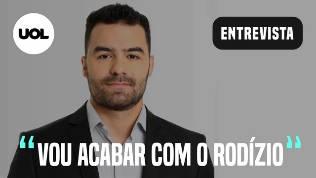 Arthur do Val promete acabar com rodízio para carros