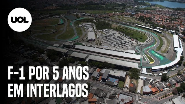 Interlagos receberá F-1 por 5 anos; evento se chamará GP São Paulo