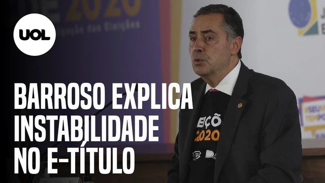 Ministro Barroso diz que instabilidade no e-Título se deve a acessos de 