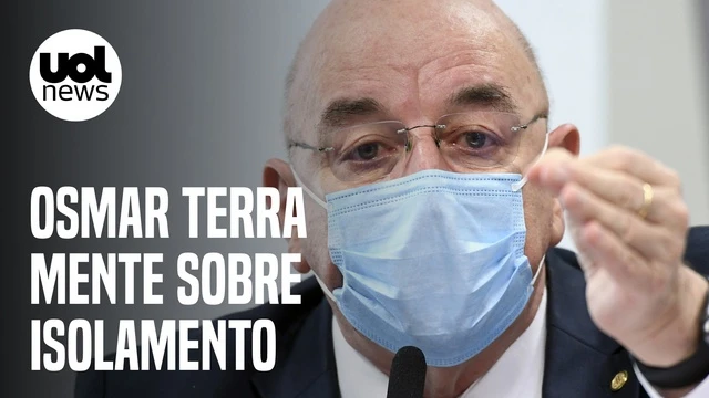 Osmar Terra mente na CPI sobre lockdown e omite defesa de imunidade de rebanho