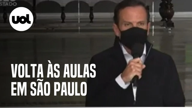 São Paulo anuncia ampliação de aulas presenciais em agosto