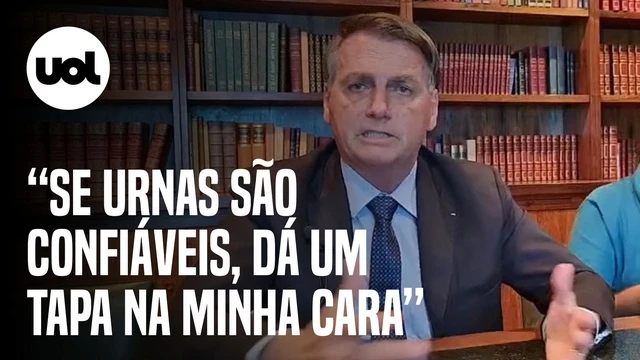 Presidente critica Barroso e volta a defender voto impresso auditável