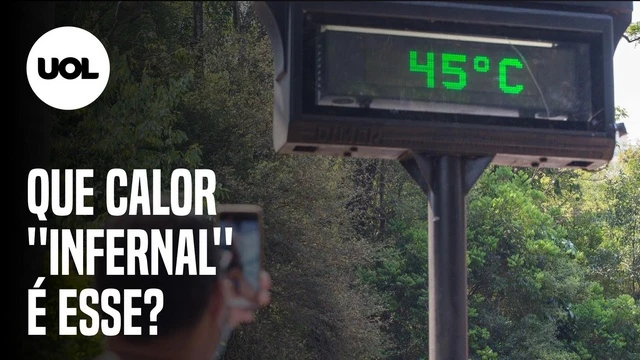 Calor intenso em São Paulo e outras regiões do país; saiba quais são as causas