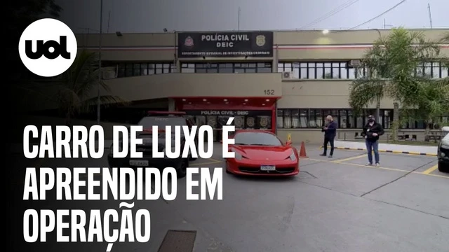 Tráfico: Polícia apreende carro de luxo e helicóptero em operação