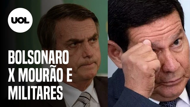 Entenda a polêmica entre Bolsonaro, seu vice e os militares