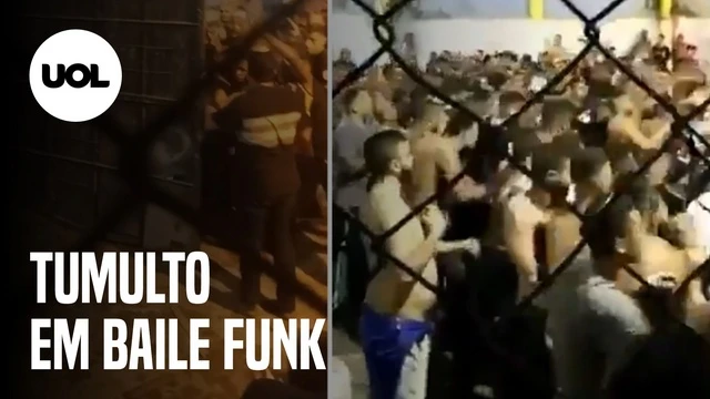 Homem morre e dois ficam feridos em briga generalizada em baile funk