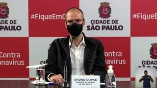 Bruno Covas nega que a pandemia de covid-19 está se agravando em São Paulo